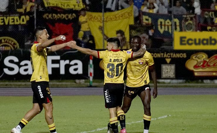 Barcelona SC ganó, gustó y goleó a Mushuc Runa en el estadio Olímpico de Riobamba, por la fecha 17 de la Liga Ecuabet 2025.