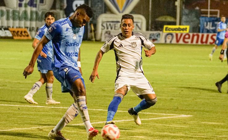 Emelec empató en condición de visitante ante Macará en el Bellavista, por la fecha 18 de la Liga Ecuabet 2025.