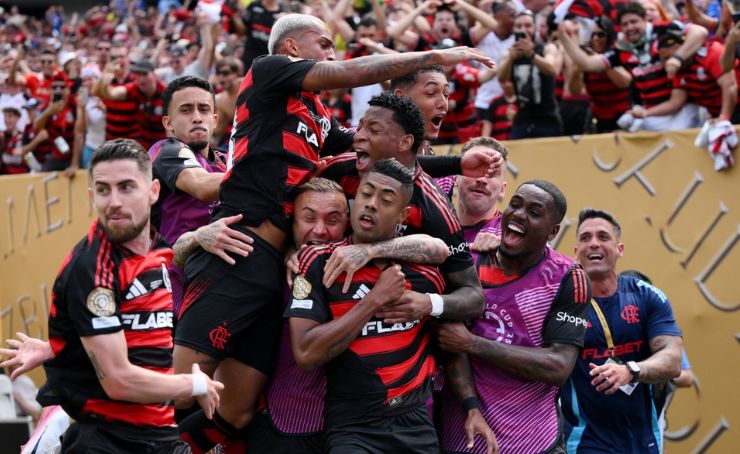 Flamengo venció al Chelsea en el estadio Lincoln Financial Field de Filadelfia, por la fecha 2 del Grupo D del Mundial de Clubes.