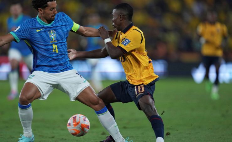 Marquinhos, jugador de la selección de Brasil, habló post partido ante Ecuador y se refirió a su compañero del PSG