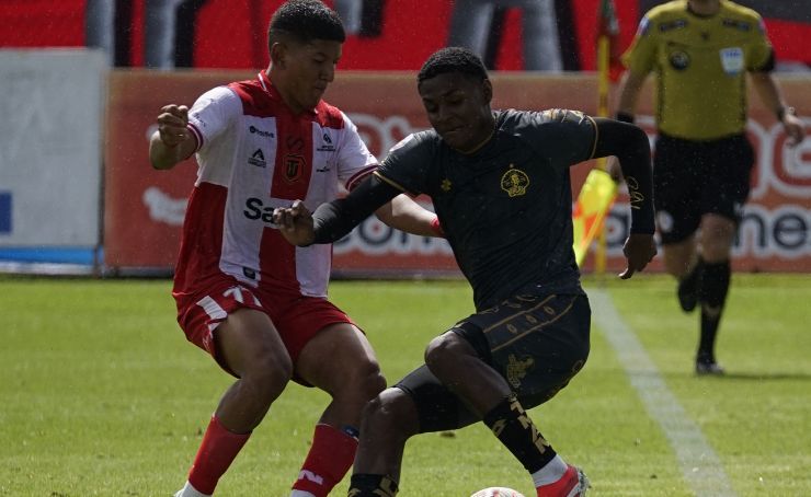 Técnico Universitario no pudo y empató ante Aucas en el estadio Bellavista de Ambato, por la fecha 16 de la LigaPro Ecuabet 2025.
