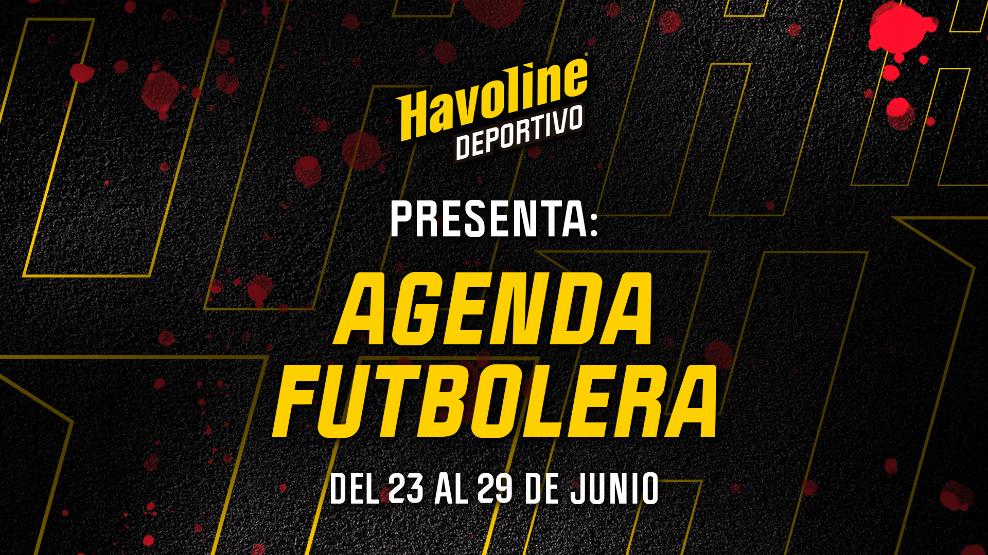 AGENDA FUTBOLERA de Havoline Deportivo del 23 al 29 de junio:- Se juega el postergado de la Fecha 16 de la LigaPro, entre Católica y Emelec.