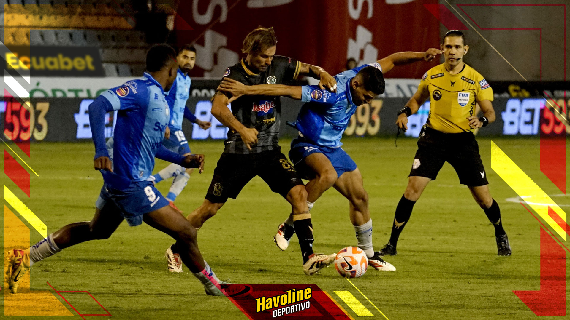 Macará y Manta igualaron a 2 en un partidazo jugado en el Bellavista de Ambato