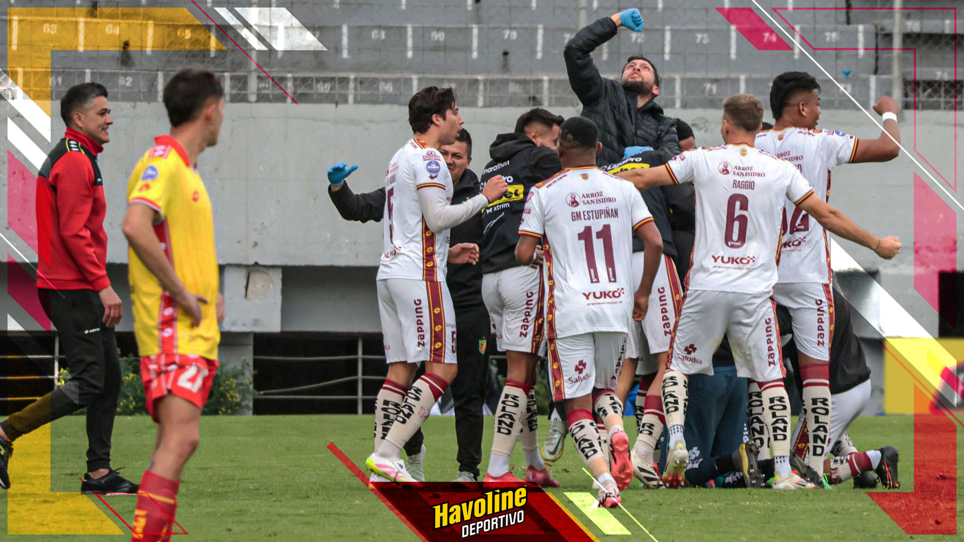 Deportivo Cuenca sigue en su buena racha y venció a Aucas en el estadio Gonzalo Pozo Ripalda