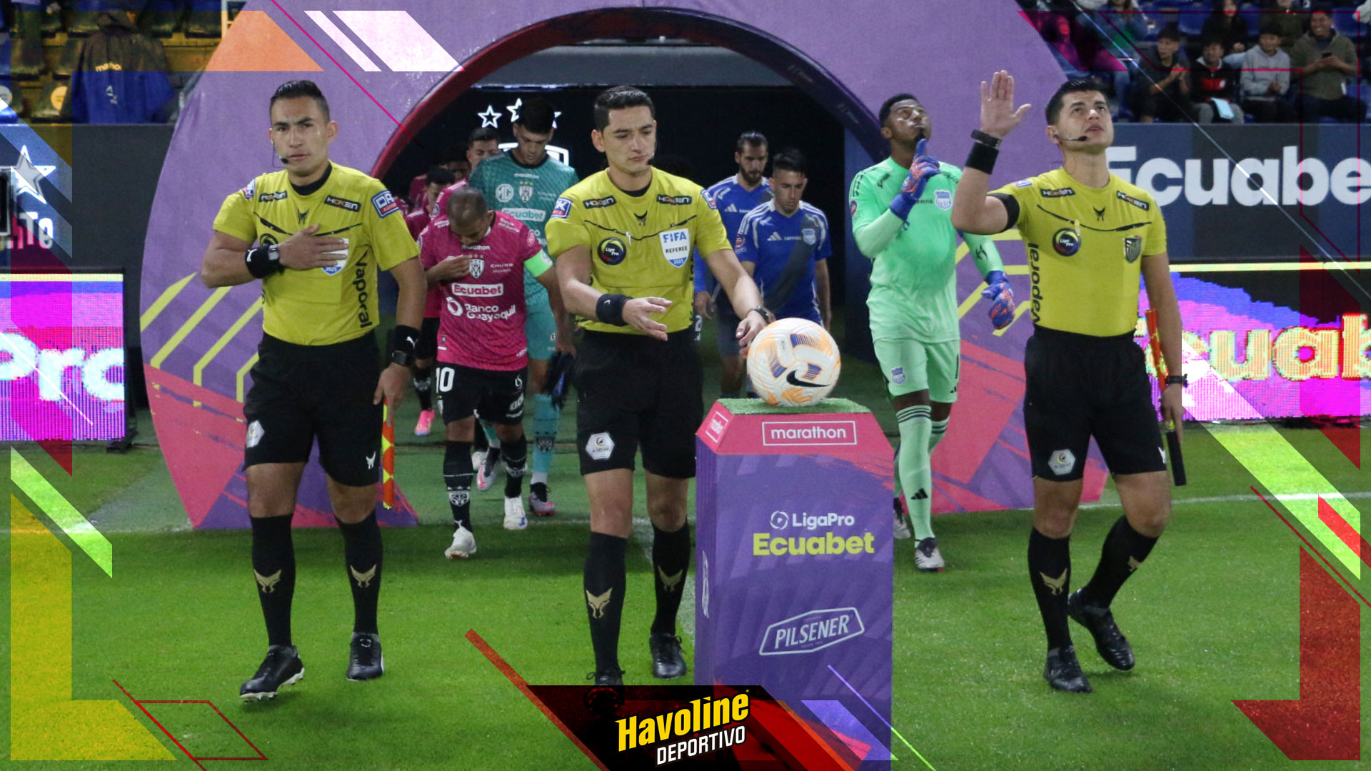 La LigaPro dio a conocer la designación arbitral para la Fecha 19 de la Fase Inicial de la Liga Ecuabet Serie A