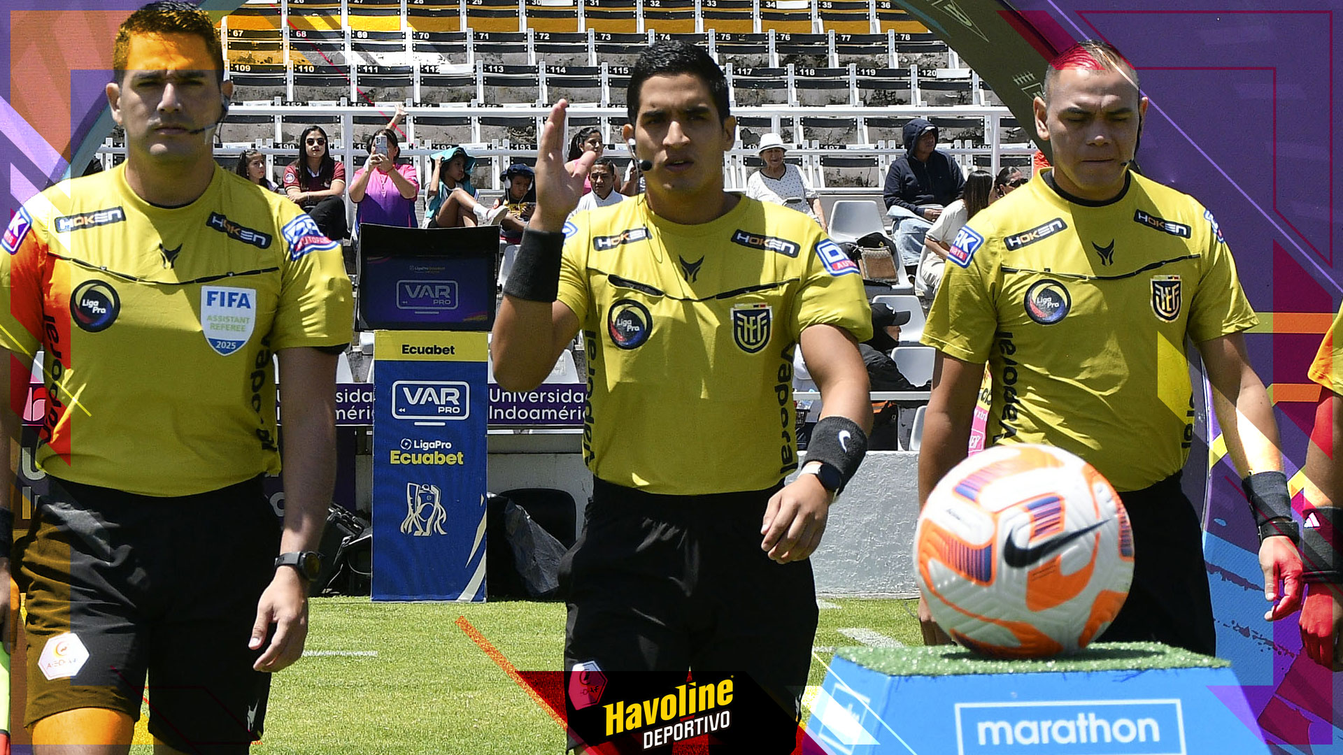 LigaPro dio a conocer la designación arbitral para la Fecha 20 de la Fase Inicial de la Liga Ecuabet Serie A