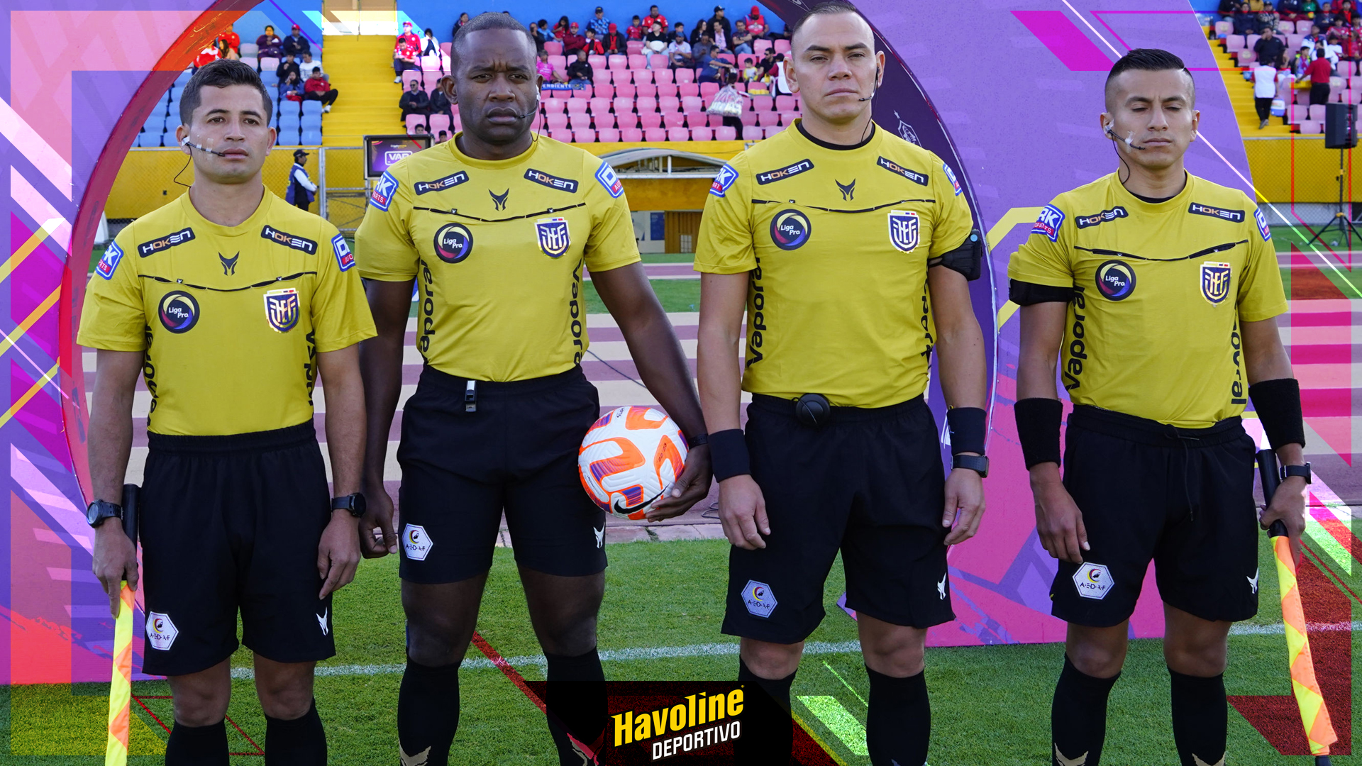 LigaPro dio a conocer la designación arbitral para la Fecha 21 de la Fase Inicial de la Liga Ecuabet Serie A