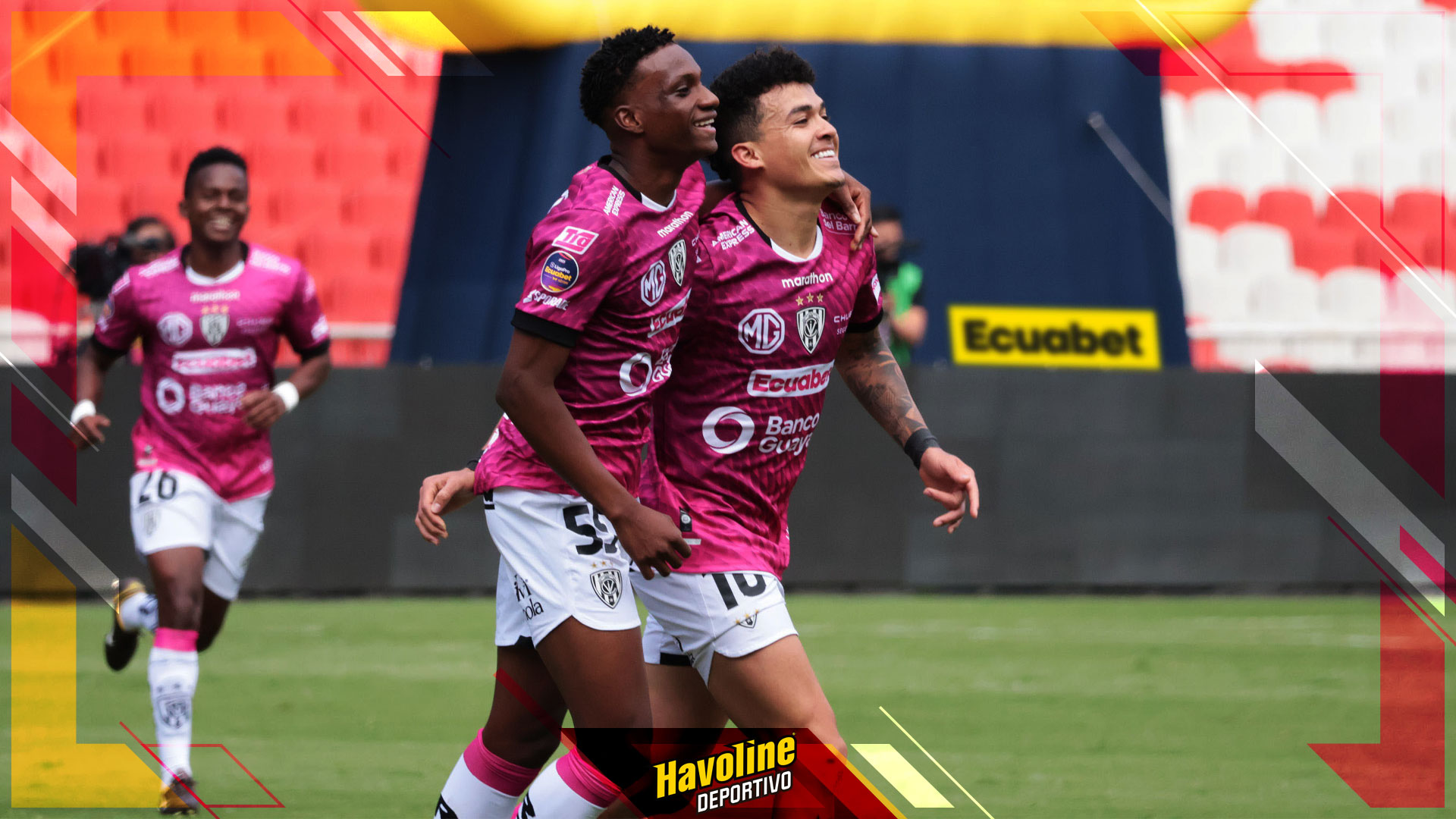 Darwin Guagua anotó su primer gol con Independiente del Valle lo hizo en la goleada ante Universidad Católica.