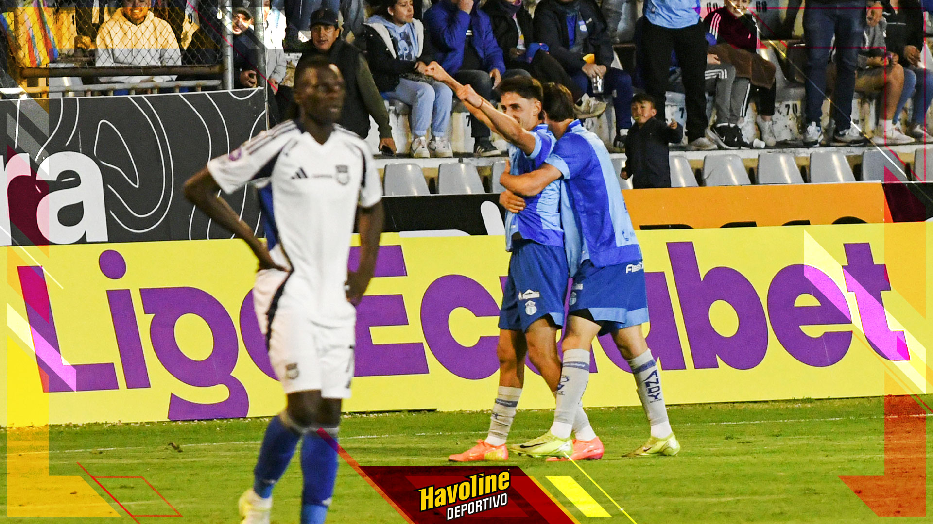 Federico Paz anotó el gol del empate para Macará ante Emelec