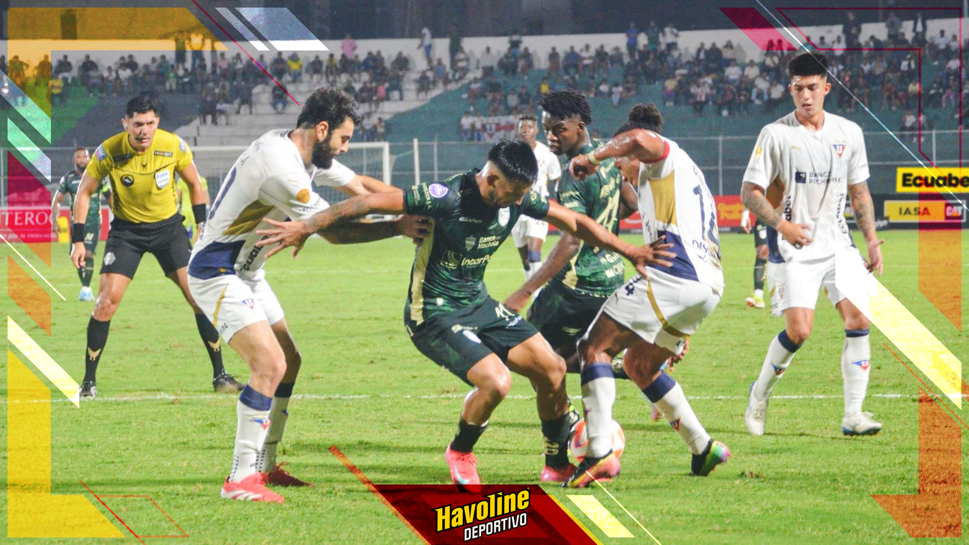 Orense se impuso ante Liga de Quito en un partidazo disputado en Machala