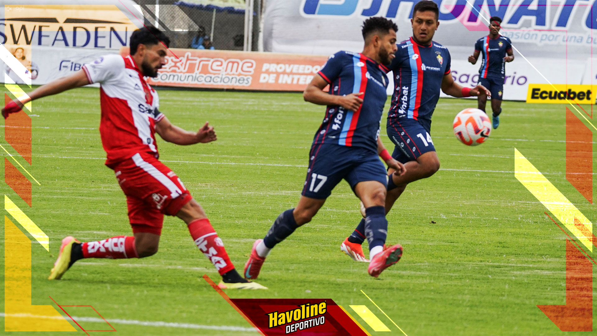 Técnico Universitario y El Nacional empataron sin goles en el Bellavista de Ambato.