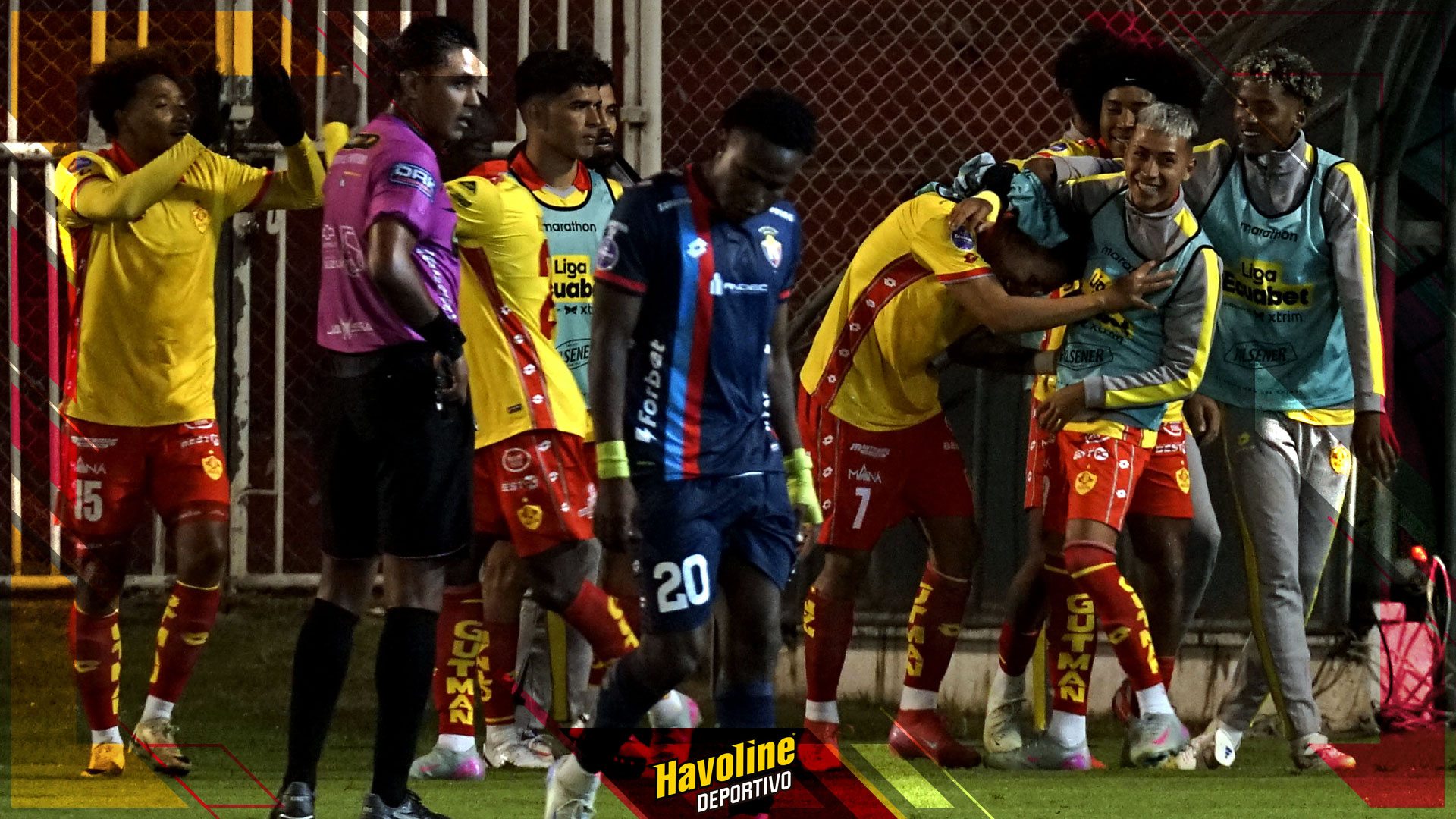 Aucas se impuso sobre la hora ante El Nacional con gol de Bruno Miranda