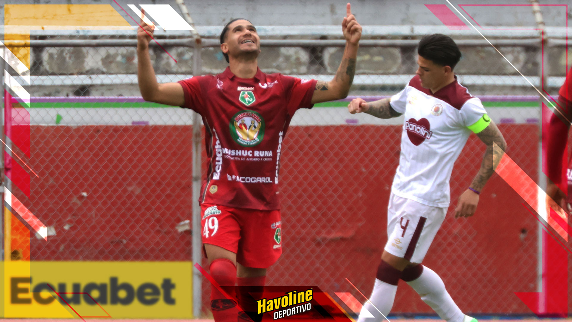 Jonathan Dos Snatos le dio el empate a Mushuc Runa ante Vinotinto