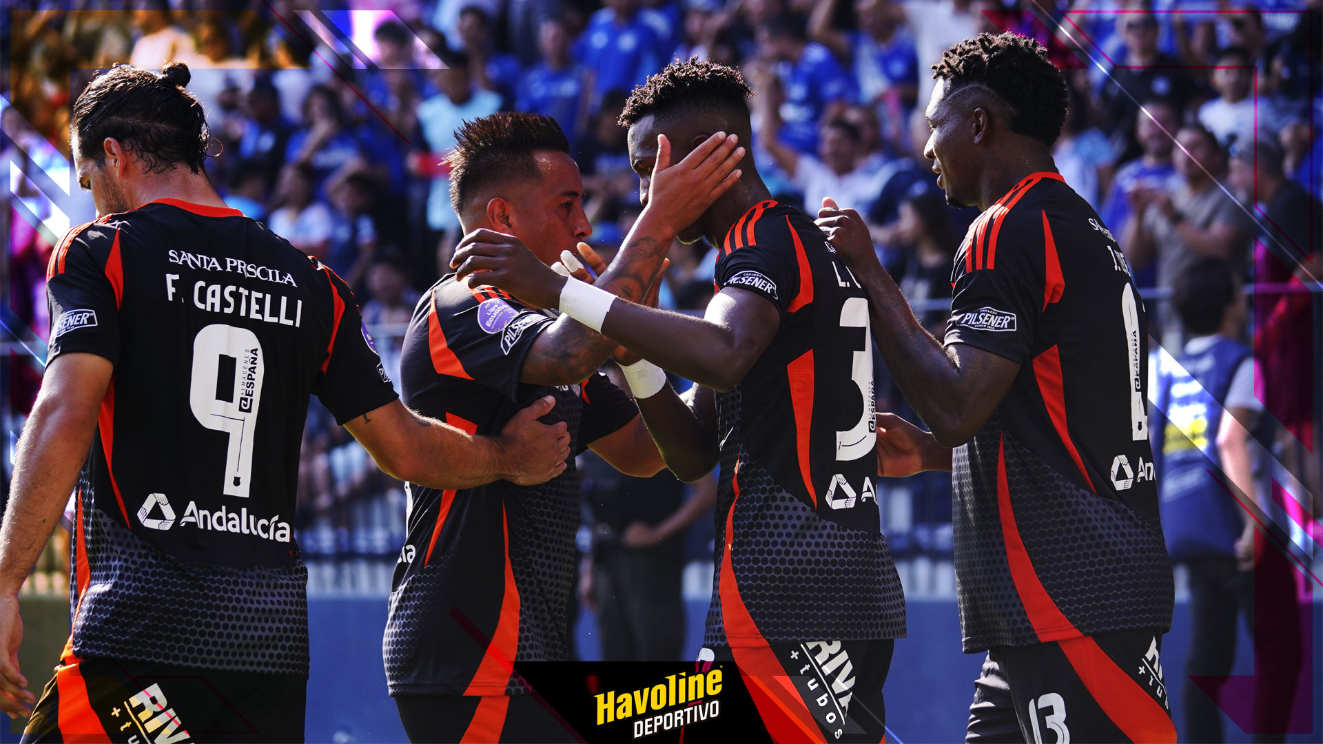 Luis Castillo le dio el triunfo a Emelec sobre Mushuc Runa en el estadio Capwell