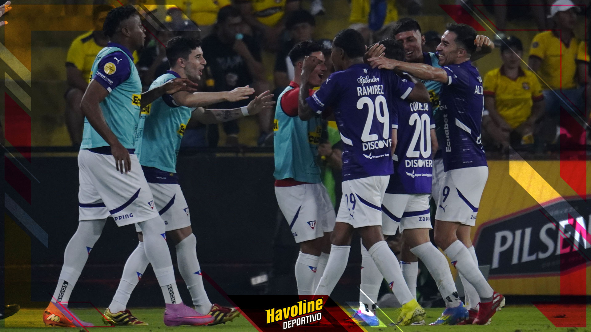 Liga de Quito se llevó la victoria en su visita a Barcelona con un golazo de Fernando Cornejo