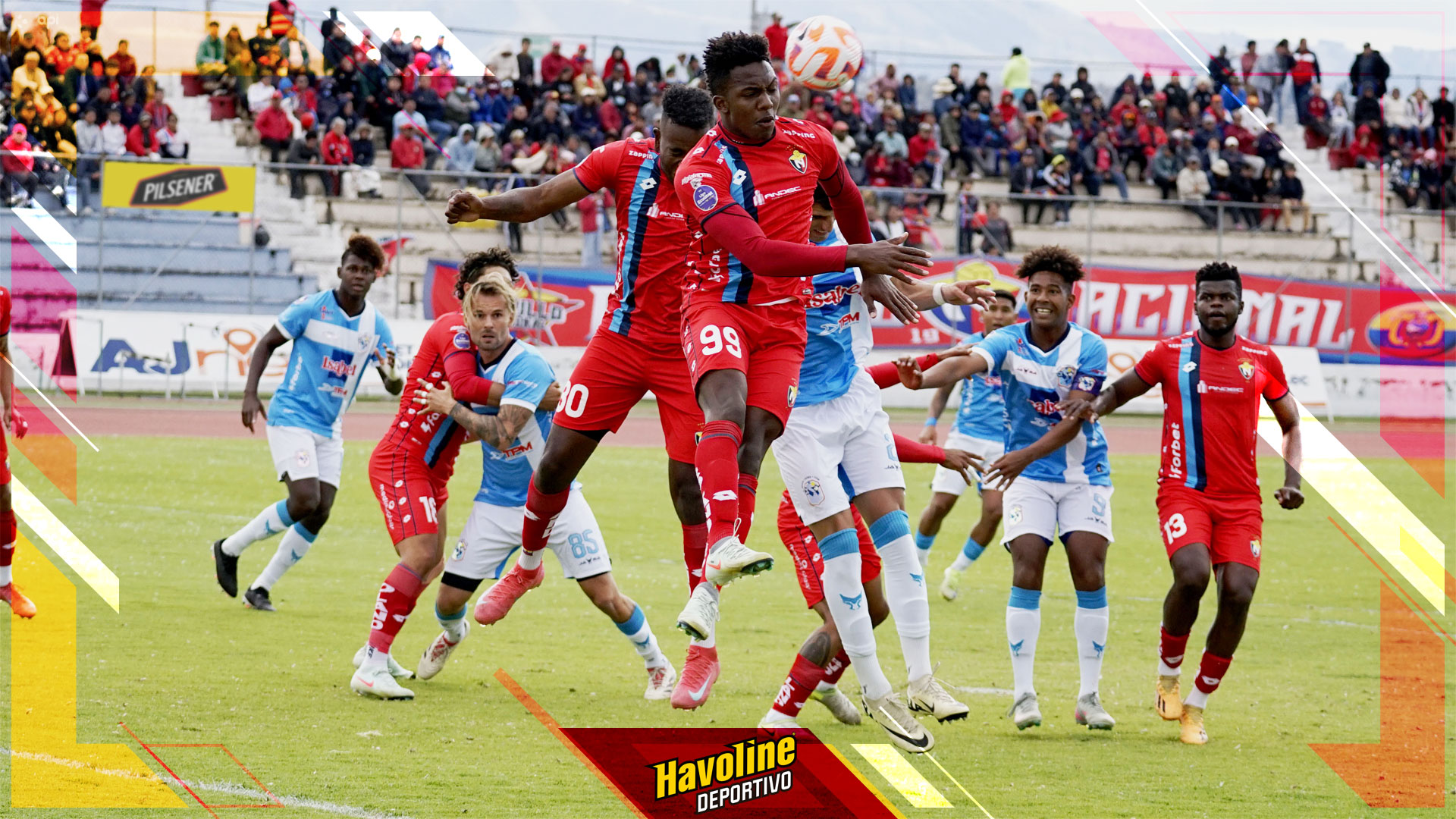 El Nacional venció sobre la hora al Manta en el partido disputado en el estadio La Cocha de Latacunga