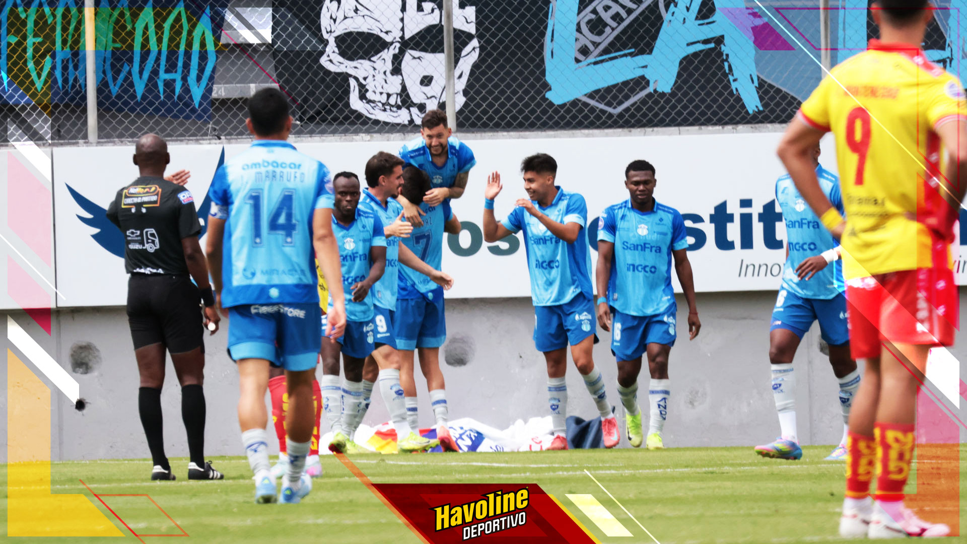Macará dio la sorpresa al golear a domicilio al papá Aucas en Chillogallo