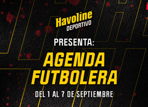 Agenda futbolera del 1 al 7 de septiembre del 2025
