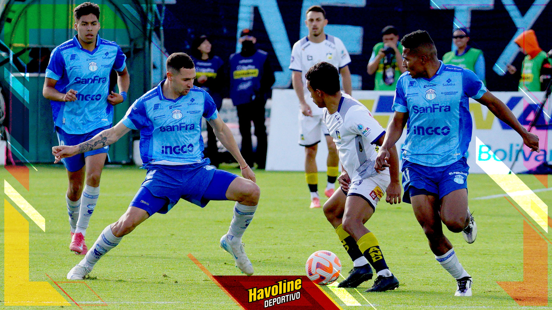 Macará y Delfín igualaron sin goles en el Bellavista de Ambato