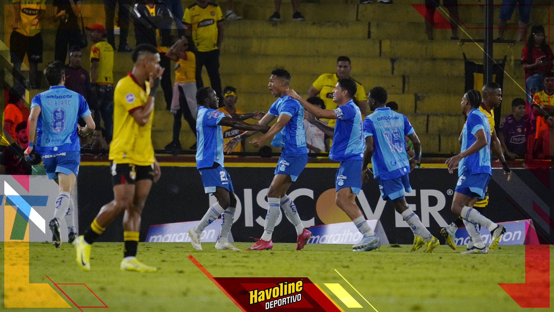 Macará dio la sorpresa en la jornada al vencer a Barcelona en el estadio Banco Pichincha