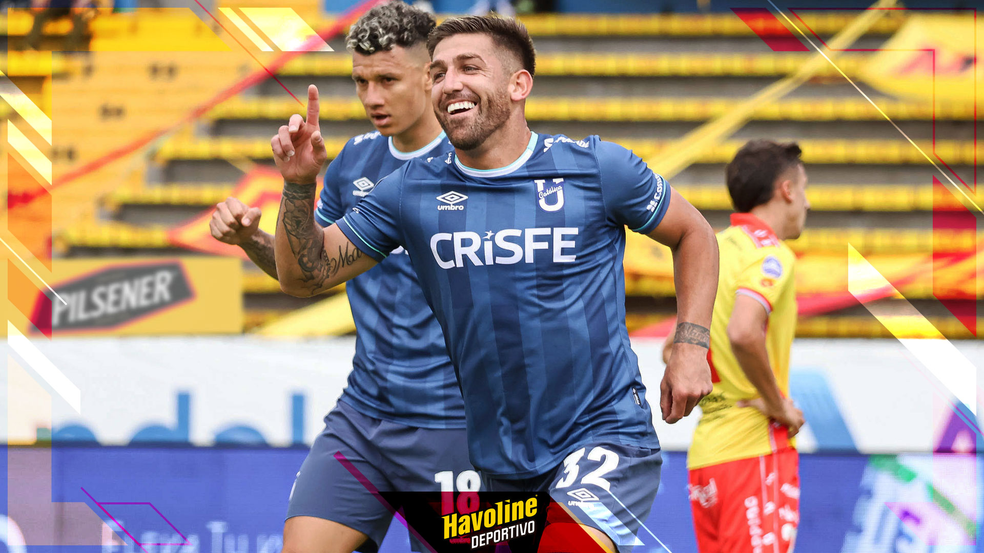 Doblete de Mauricio Alonso para la goleada espectacular de Universidad Católica sobre Aucas en el Atahualpa
