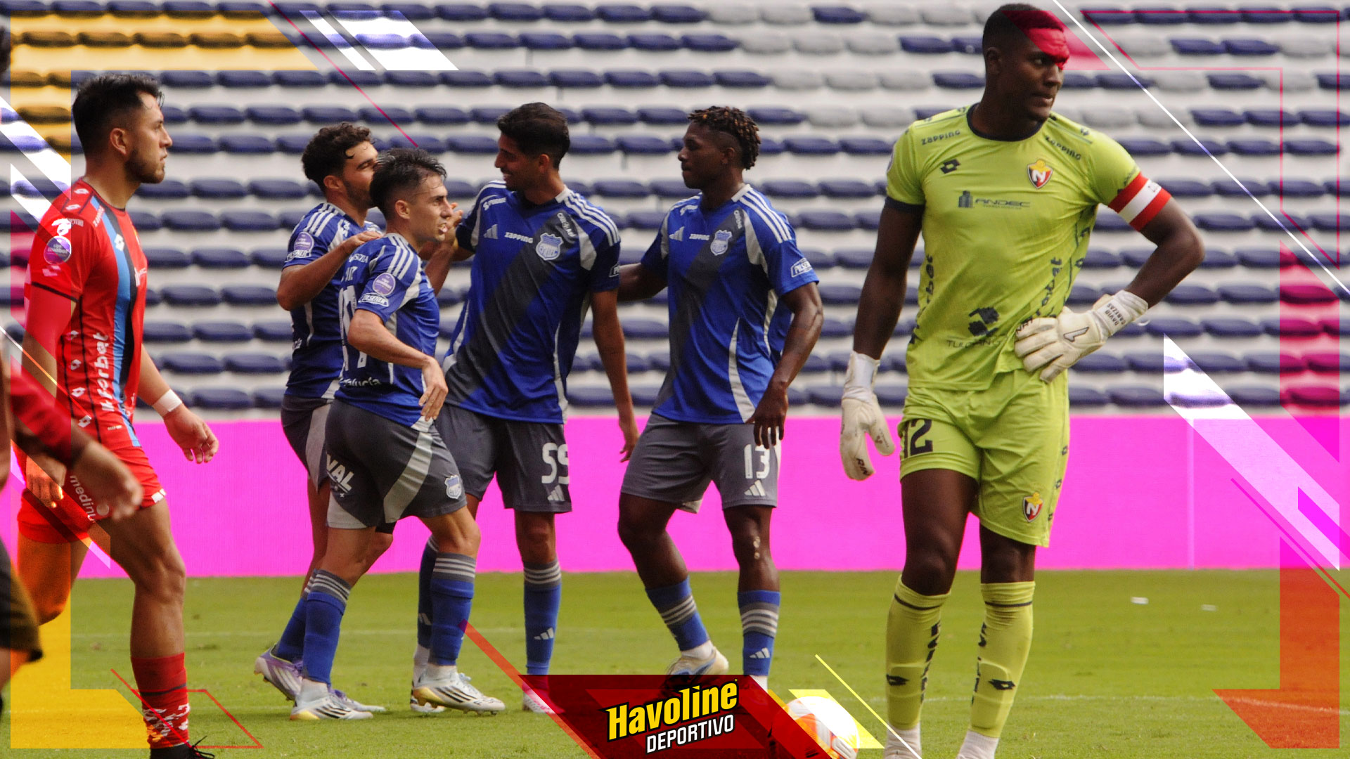 Doblete de José Francisco Cevallos para la goleada de Emelec ante El Nacional