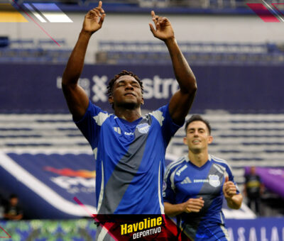 Justin Cuero anotó su primer gol con la camiseta de Emelec