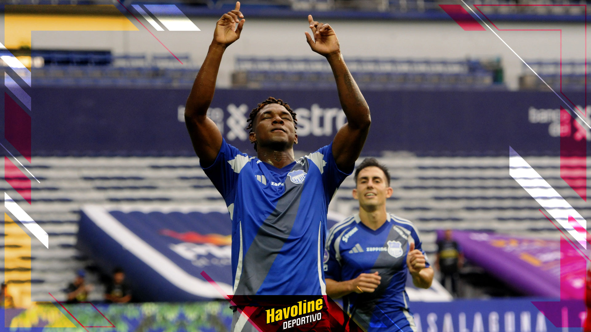 Justin Cuero anotó su primer gol con la camiseta de Emelec