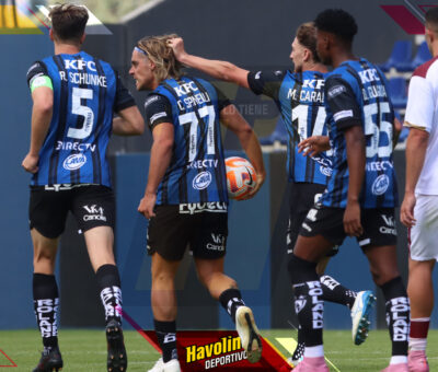 Claudio Spinelli anotó un doblete para la remontada de Independiente del Valle