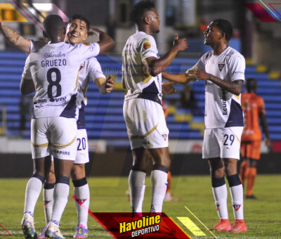 Carlos Gruezo le dio el triunfo a Liga de Quito sobre Libertad