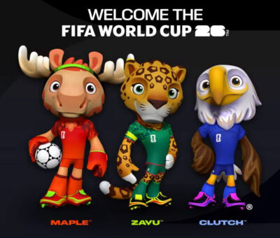 FIFA presentó a Maple, Zayu y Clutch como las mascotas oficiales del Mundial 2026