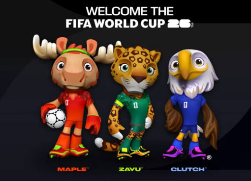 FIFA presentó a las mascotas oficiales del Mundial 2026 FIFA presentó a Maple, Zayu y Clutch como las mascotas oficiales del Mundial 2026