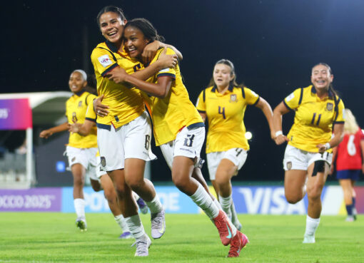 Ecuador venció a Noruega en la segunda jornada de la Copa Mundial Femenina Sub-17