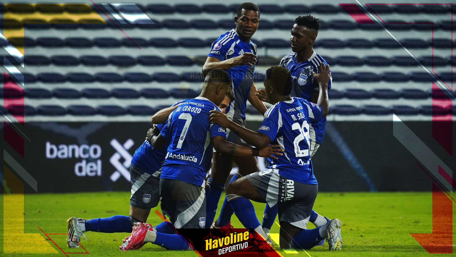 Emelec se impuso por la mínima diferencia a Delfín en el estadio Capwell
