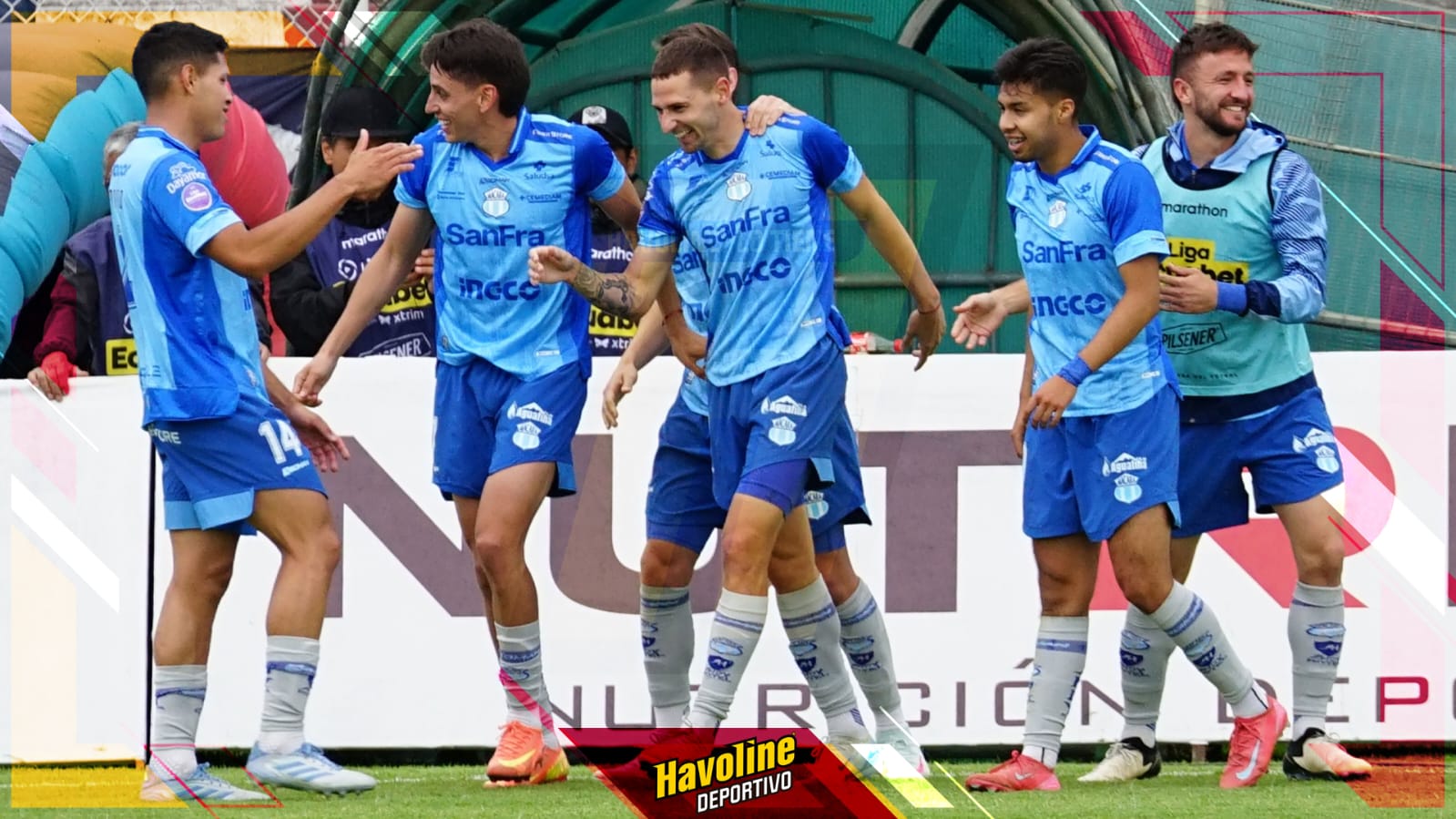 Macará goleó 3-0 a Delfín en el Bellavista y se mantiene como líder del segundo hexagonal, soñando con el cupo a Sudamericana.