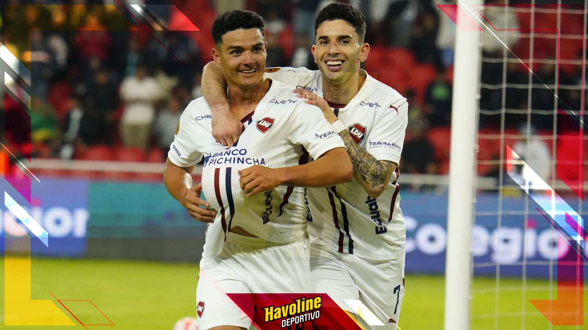 Alexander Alvarado volvió a marcar con Liga y lo hizo en el triunfo 3-1 ante Libertad, el partido más largo del año.