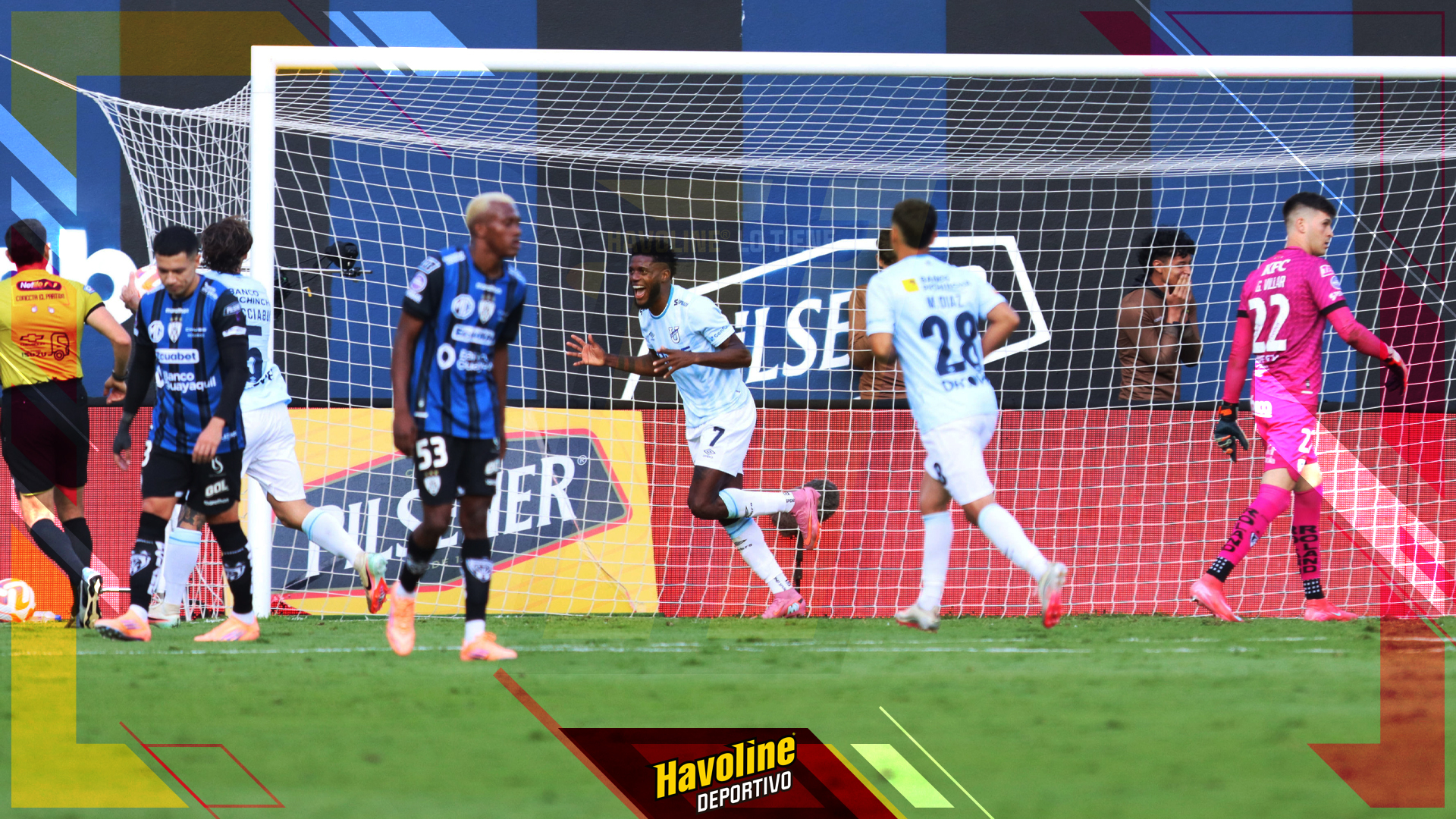 Universidad Católica sorprendió al líder, Independiente del Valle, y consiguió una importante victoria gracias al doblete de José Fajardo.