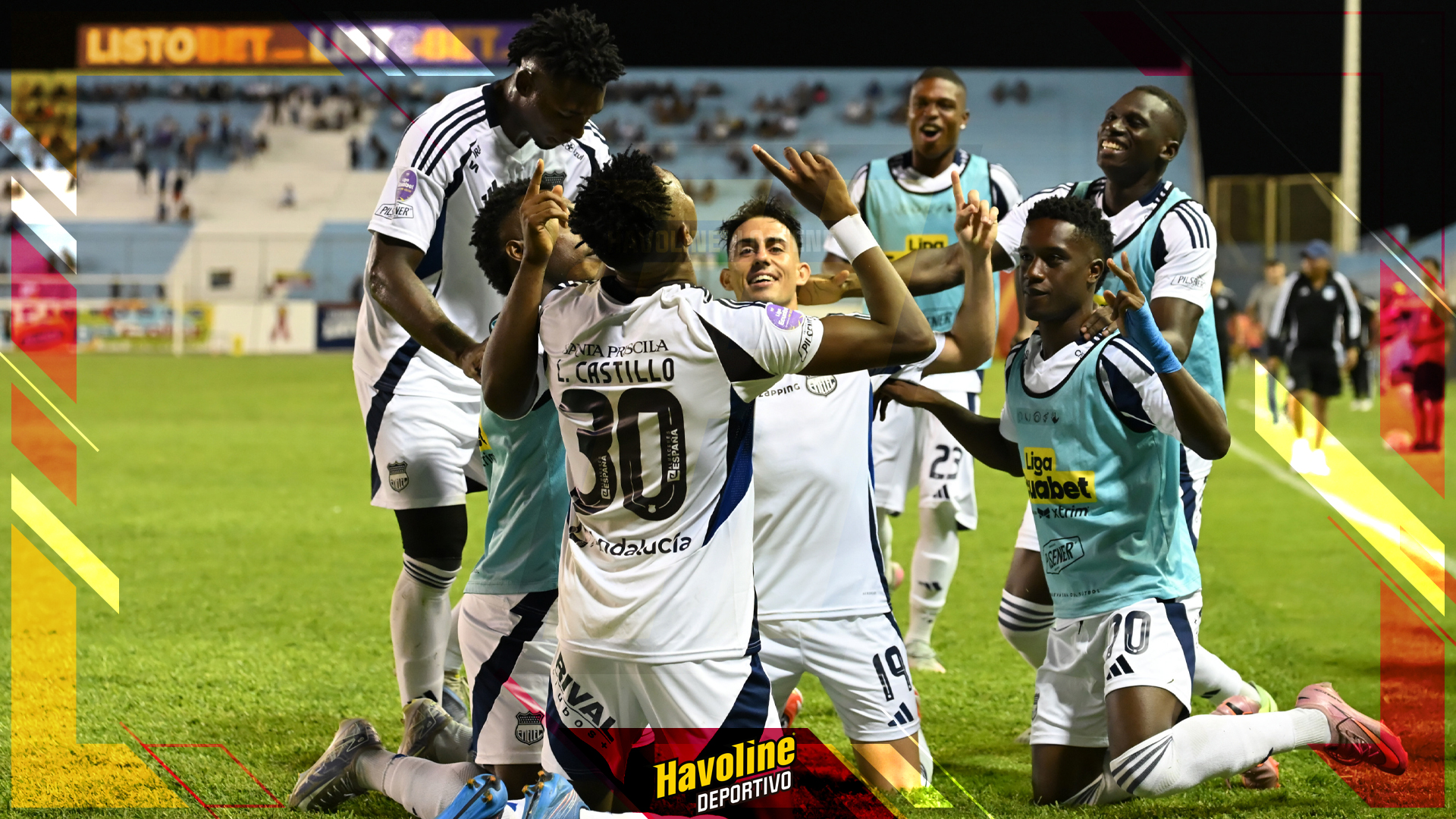 Emelec logró una importante victoria en su visita a Delfín en el estadio Jocay de Manta